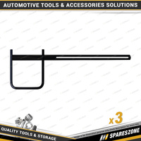 3 x Pro-Kit P & L Plate Holders - Suits Slimline Plates Unique Metal Design