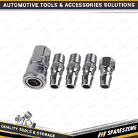 5 Pcs of PK Tool Nitto Style Quick Fit Coupling Set - Include Quick Couplers