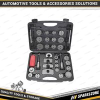 35 Pcs of PK Tool Brake Caliper Rewind Master Kit - Suit Most European Vehicles