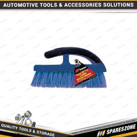 PK Tool 160mm 6-1/4 Inch 5 Row Nylon Bristles Brush with Overhead Handle