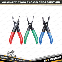 3 Pcs of PK Tool Fuel Line Disconnect Pliers Tool Set - Fuel Line Cutting Tools