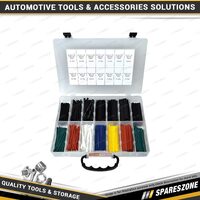 250 Pcs of PK Tool Multi-Coloured Heat Shrink Tubes Assortment Kit