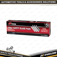 100 Pcs of PK Tool Safety/Scraper Blade Pack - Trade Pack in Matchbox Style Box