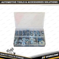 670 Pieces of PK Tool Steel Washers Assortment - Include Various Diameters