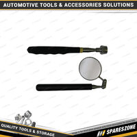 12 Pcs of PK Tool Inspection Mirror & Magnetic Telescopic Pick Up Tool 6 of Each