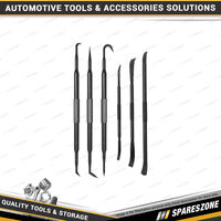 6 Pcs of PK Tool Pick Hook & Mini Pry Bar Set Non-Scratch Glass Reinforced Nylon
