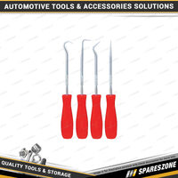 4 Pcs of PK Tool 135mm Pick & Hook Set - O-Ring Oil Seal Gasket Puller Remover