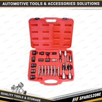 23 Pcs of PK Tool Alternator Pulley Remover Kit - Easy Removal of Pulley