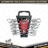 6 Pcs PK Tool Flexible Head Flare Nut Spanner Set for Brake & Hydraulic Pipe Nut