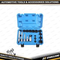 17 Pcs of PK Tool Brake Disc & Caliper Socket Set - Caliper Bolt Sockets Bits