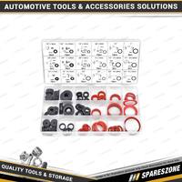 141 Pcs of PK Tool Rubber & Fibre Washers Assortment - with Multi Sizes Washer