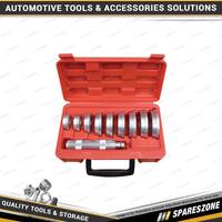 10 Pcs of PK Tool Bush/Bearing Seal Driver Set - Angled Drivers Remove & Install