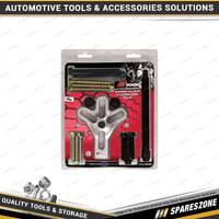 15 Pcs of PK Tool Harmonic Balancer & Steering Wheel Puller Set with Bolts