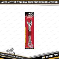 6 Pcs of PK Tool Combination Spanner Set - Metal Storage Clip Metric Cr-V Steel