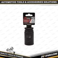 PK Tool 3/4" Drive Deep Impact Socket - 1-5/16" 6 Point Black Phosphate Finish