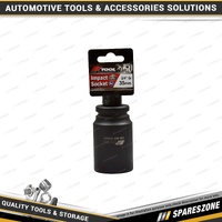PK Tool 3/4" Drive Deep Impact Socket - 35mm 6 Point Black Phosphate Finish