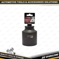 PK Tool 3/4" Drive Deep Impact Socket - 60mm 6 Point Black Phosphate Finish