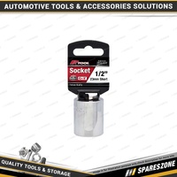 PK Tool 1/2" Drive Metric Regular Short Socket - 23mm 6 Point Cr-V