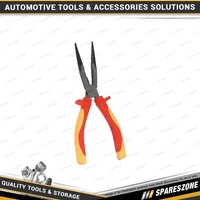 PK Tool 1000V VDE 200mm Heavy Duty Long Nose Plier - Slip Guards Cr-V