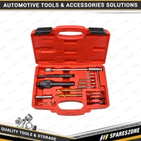 16Pc PK Tool Glow Plug Removal&Thread Repair Kit - Pulls Drills Repairs Threads