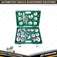 27 Pcs of PK Tool Cup Style Oil Filter Removal Kit - w/Two Gripper Oil Wrenches