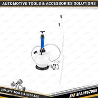 PK Tool 6L Fluid Fuel & Oil Extractor - Manual Pumping Heavy Duty VITON Seals