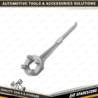 PK Tool Drum Lid Spanner - Dual Size 50mm & 19mm Non-Sparking Cast Aluminium