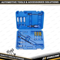 19Pc PK Tool Universal Injector Seat Cleaning Set - Steel Nylon Slicone Brushes