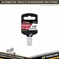 PK Tool 1/4" Drive Heavy Duty Metric Regular Short Socket - 10mm 6 Point Cr-V