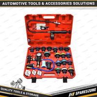 29 Pcs of PK Tool Cooling System Pressure Tester & Vacuum Refill Master Kit