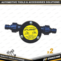 2 x PK Tool Rotary Pumps - Drill Powered Transferring Liquids Between Containers