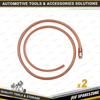 2 x PK Tool 19mm 3/4 Inch Brass Jiggle Syphons - for Water & Oils with 2M Hose