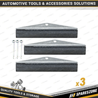 3 x PK Tool Engine Cylinder Hone & Stones - 100mm 4 Inch Replacement Honing Tool