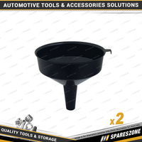2 x PK Tool 300mm 12 Inch Diameter Funnels - Automotive Oil Coolant Fluid Refill