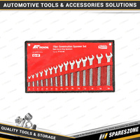 15 Pcs of PK Tool 6mm to 20mm Combination Spanner Set - with Roll-Up Pouch