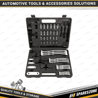 PK Tool 2 & 3 Jaw Gear Puller Combo Kit - Drop Forged Steel Arms Reversible Jaws