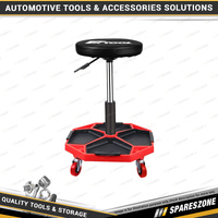 PK Tool Height Adjustable Mechanics Seat - Large 130kg Weight Capacity