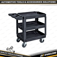 PK Tool Professional Workshop & Warehouse Trolley - 3 Shelf  250kg Capacity