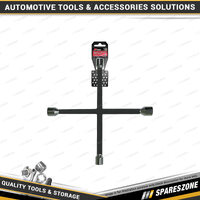 Pro-Tyre 14 Inch Chrome Plated Carbon Steel Wheel Brace - with Soft Grip