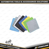 PK Wash 1 KG Bag of Microfiber Rag - Mixed Colours Use for Car Cleaning