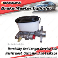 Brake Master Cylinder for Nissan XFN 250 4.1L 103KW RWD I6 12V 1988-1991