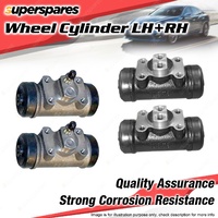 4 LH+RH Rear Wheel Cylinders for Hino Ranger FD17k FD17B FD17A FD171 6.4L 6.7L