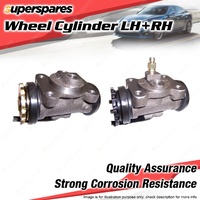 2 LH+RH Rear Wheel Cylinders Forward for Isuzu Elf 250 NKR55 NKR57 2.8L 3.3L