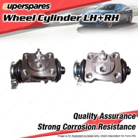 2 LH+RH Rear Wheel Cylinders Forward for Nissan Civilian W40 W41 3.3L 4.2L 82-04