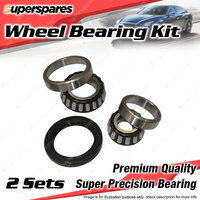 2x Front Wheel Bearing Kit for Ford Cortina TC TD Escort MK2 MK3 1.6L 2.0L