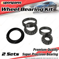 2x Front Wheel Bearing Kit for Volkswagen Beetle MK1 1.5L 33kW 1968-1976