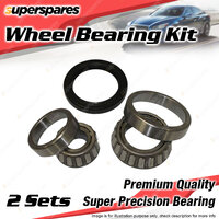 2x Front Wheel Bearing Kit for Toyota Hiace RH10 RH15R RH15 RZH113R RZH111
