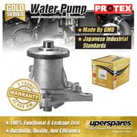 1 Pc Protex Gold Water Pump for Holden Piazza Turbo 2.0L 4ZC1 1986-1987