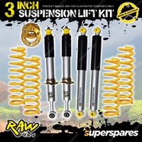 3 Inch Raw Predator Shock Suspension Lift Kit for Toyota Landcruiser Prado 120