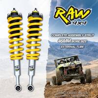 RAW 4X4 40mm Lift Predator Linear Rate Complete Struts for Ford Ranger PX I II